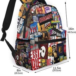 WINTERSUNNY Musical Movie Backpack for Women ,Men or kids can fit laptops